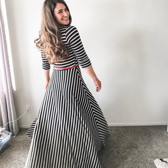 Anthropologie Dresses & Skirts - Anthropologie Stripped Maxi Dress